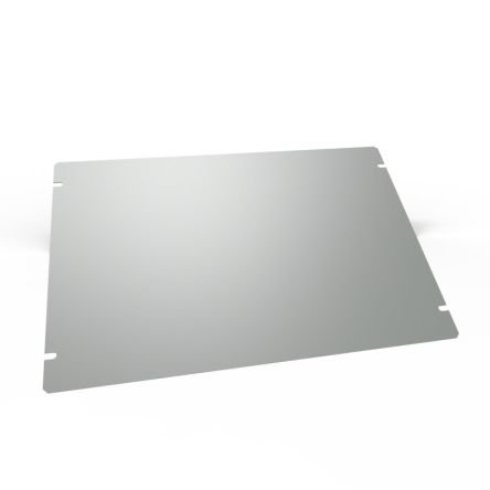 Hammond 1441 Series Steel Bottom Plate for Use with Steel Chassis, 8 x 12 x 2in [1431-22]; 277-7436