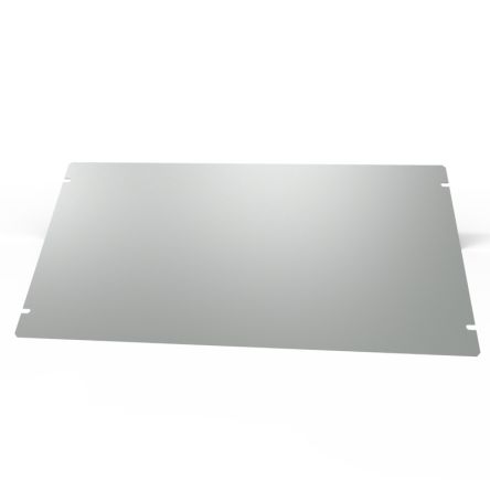 Hammond 1441 Series Steel Bottom Plate for Use with Steel Chassis, 8 x 16 x 2in [1431-26]; 277-7438