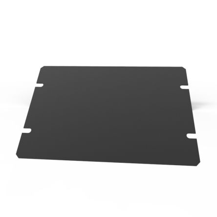 Hammond 1441 Series Steel Bottom Plate for Use with Steel Chassis, 4 x 6 x 2in [1431-8BK3]; 277-7450
