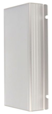 Hammond 1455F Series Clear Anodised Aluminium Enclosure, IP54, Flanged, Clear Lid, 160 x 78 x 28mm [1455JF1601]; 277-7454