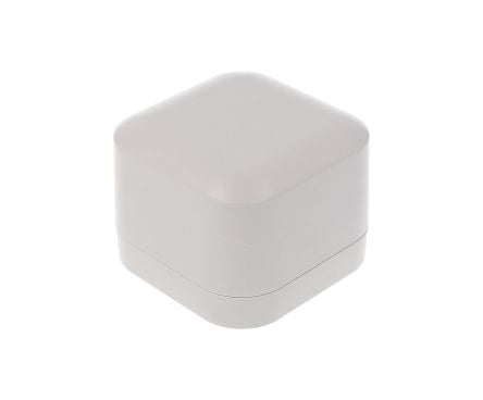 Hammond 1556 Series Light Grey ABS, Plastic General Purpose Enclosure, IP54, Flanged, Grey Lid, 80 x 80 x 60mm [1556BAGY]; 277-7553