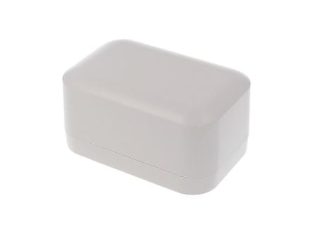 Hammond 1556 Series Light Grey ABS, Plastic General Purpose Enclosure, IP54, Flanged, Grey Lid, 80 x 120 x 60mm [1556CAGY]; 277-7559
