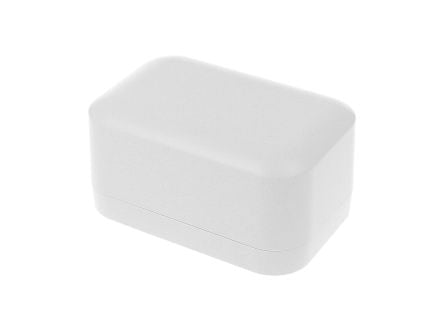 Hammond 1556 Series White ABS, Plastic General Purpose Enclosure, IP54, Flanged, White Lid, 80 x 120 x 60mm [1556CAWH]; 277-7560