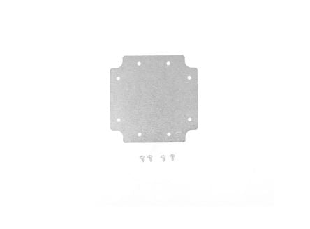 Hammond 1556 Series ABS Plastic Panel for Use with General Purpose Enclosure, 104 x 104 x 2mm [1556DPL]; 277-7569