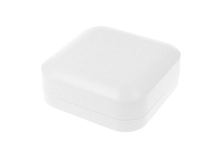 Hammond 1556 Series White ABS, Plastic General Purpose Enclosure, IP54, Flanged, White Lid, 120 x 120 x 45mm [1556DWH]; 277-7570