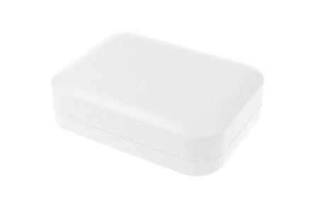 Hammond 1556 Series White ABS, Plastic General Purpose Enclosure, IP54, Flanged, White Lid, 120 x 160 x 45mm [1556EWH]; 277-7576