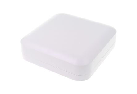 Hammond 1556 Series White ABS, Plastic Enclosure Accessory, IP54, Flanged, White Lid, 160 x 160 x 45mm [1556FWH]; 277-7583