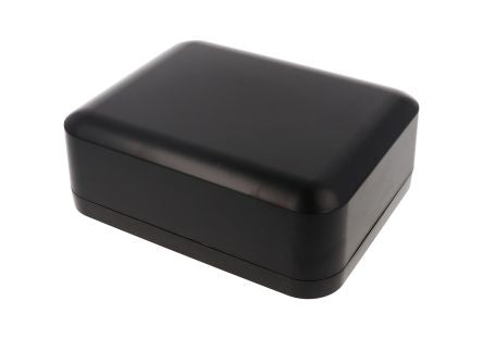Hammond 1556 Series Black ABS, Plastic Enclosure Accessory, IP54, Flanged, Black Lid, 160 x 200 x 70mm [1556GABK]; 277-7584