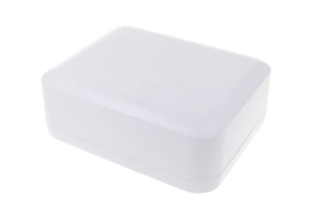 Hammond 1556 Series White ABS, Plastic General Purpose Enclosure, IP54, Flanged, White Lid, 160 x 200 x 70mm [1556GAWH]; 277-7586