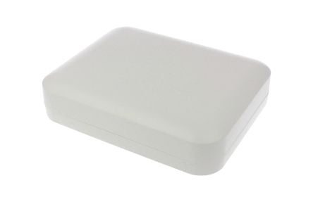 Hammond 1556 Series Light Grey ABS, Plastic General Purpose Enclosure, IP54, Flanged, Grey Lid, 160 x 200 x 45mm [1556GGY]; 277-7588
