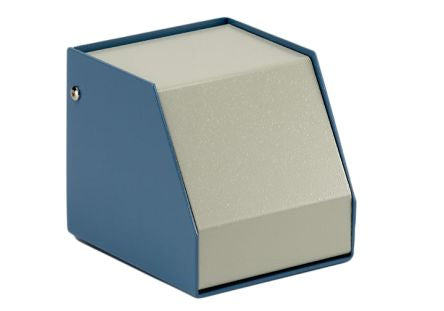 Hammond SCEM Series Blue Aluminium Aluminium Case, Flanged, Grey Lid, 165 x 140 x 140mm [SCEM161414WH]; 277-7621