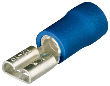 Knipex 97 99 0 Blue Insulated Socket Spade Connector [97 99 021]; 277-7930