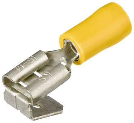 Knipex 97 99 0 Yellow Insulated Socket Spade Connector [97 99 092]; 277-7940