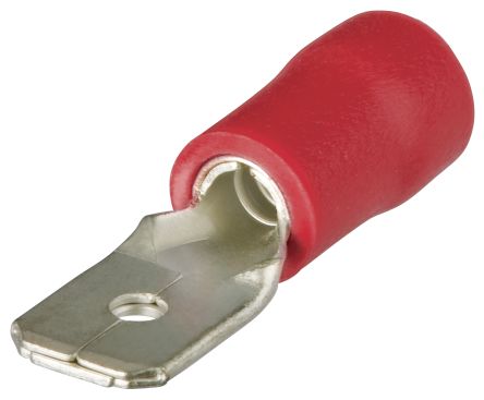 Knipex 97 99 1 Red Insulated Plug Spade Connector [97 99 110]; 277-7941
