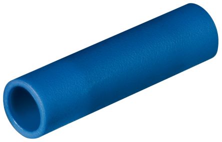 Knipex, 97 99 Butt Splice Connector, Blue, Nylon, Tin 14 → 16 AWG [97 99 271]; 277-7973