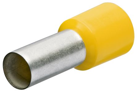 Knipex, 97 99 Insulated Ferrule, 16mm Pin Length, 7.3mm Pin Diameter, Yellow [97 99 339]; 277-7989