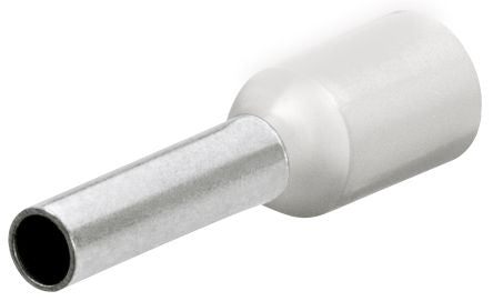 Knipex, 97 99 Insulated Ferrule, 10mm Pin Length, 1mm Pin Diameter, White [97 99 350]; 277-7990