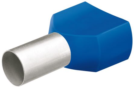 Knipex, 97 99 Insulated Ferrule, 10mm Pin Length, 2.8mm Pin Diameter, Blue [97 99 374]; 277-8003