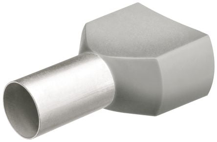Knipex, 97 99 Insulated Ferrule, 12mm Pin Length, 3.7mm Pin Diameter, Grey [97 99 375]; 277-8004