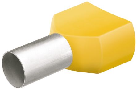 Knipex, 97 99 Insulated Ferrule, 14mm Pin Length, 4.8mm Pin Diameter, Yellow [97 99 376]; 277-8005