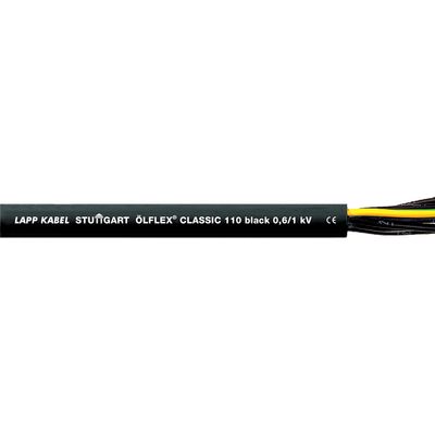 Lapp Flexible Multicore 1 mm² 4 Core Power Cable, Black Polyvinyl Chloride PVC, 100m [1120270]; 277-8343