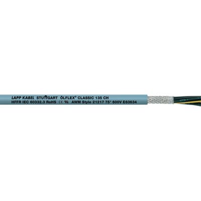 Lapp Flexible Multicore 0.5 mm² 4 Core Power Cable, Grey Halogen Free Compound, 100m [1123204]; 277-8346