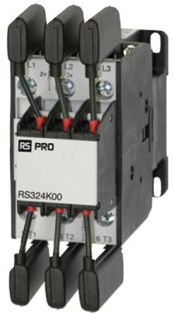RS PRO Contactor, 230 V ac Coil, 3-Pole, 32 A, 25 kVA, 3 → 400 V [0]; 277-8473