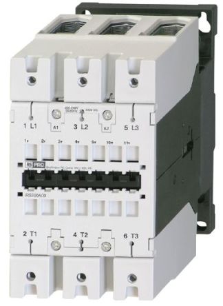 RS PRO Contactor, 230 V ac Coil, 3-Pole, 90 A, 45 kW, 3 → 400 V [0]; 277-8499