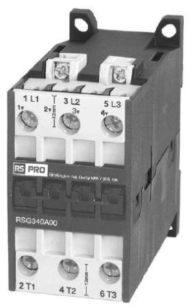 RS PRO Contactor, 24 V dc Coil, 3-Pole, 24 A, 11 kW, 3 → 400 V [0]; 277-8511