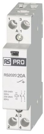 RS PRO Contactor, 230 V ac Coil, 25 A, 1.1 kW, 440 V [0]; 277-8517