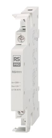 RS PRO Auxiliary Contact Block, 1NO + 1NC [0]; 277-8530