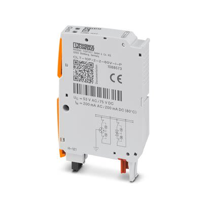 Phoenix Contact Surge Protector, 240V (Volts), DIN Rail Mount [1088573]; 277-8611