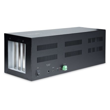 StarTech.com 2 Port USB 3.2 USB C  Hub, AC Adapter Powered, 16.2 x 5.6 x 5.4in [4PCIE-PCIE-ENCLOSURE]; 277-9778