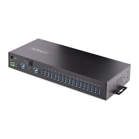 StarTech.com 16 Port USB 3.0 USB A  Hub, AC Adapter Powered, 368 x 273 x 98mm [5G16AINDS-USB-A-HUB]; 277-9779