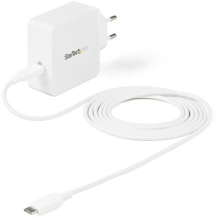 StarTech.com Mobile Phone Charger, Charger, White [WCH1CEU]; 277-9829