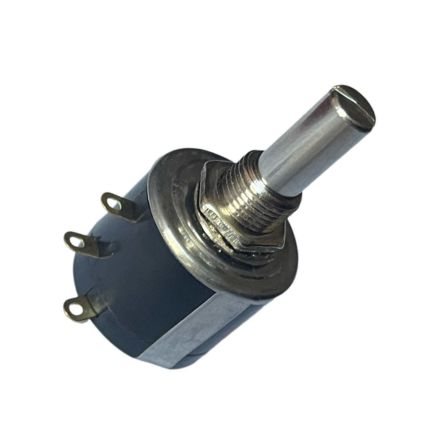 RS PRO 10kΩ Rotary Potentiometer 10-Turns 1-Gang Bushing Mount [0]; 278-0314