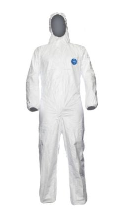 Tyvek White Coverall, XXL [500XPERT - XXL - Bulk]; 278-0650
