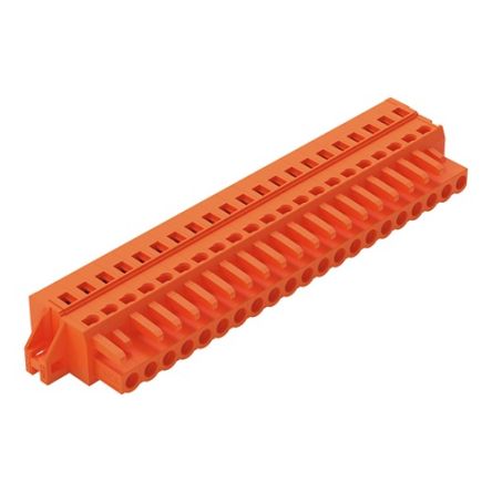 WAGO 231 Series Pluggable Connectors, 21-Pole, Female, 21-Way, Cable Mount, 16A [231-321/031-000]; 278-0798