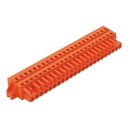 WAGO 231 Series Pluggable Connector, 23-Pole, Female, 23-Way, Snap-In, 16A [231-323/031-000]; 278-0808