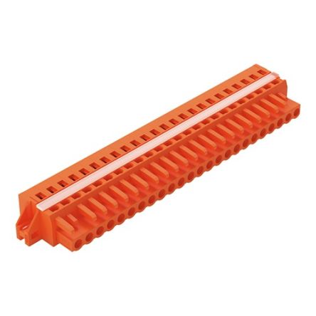 WAGO 231 Series Pluggable Connector, 24-Pole, Female, 24-Way, Panel Mount, 16A [231-324/027-000]; 278-0813