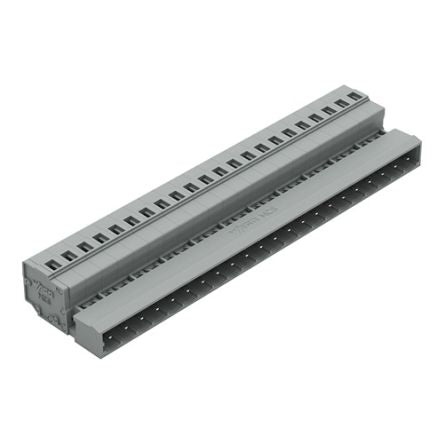 WAGO 231 Series Pluggable Connector, 22-Pole, Male, 22-Way, Snap-In, 12A [231-622]; 278-0995