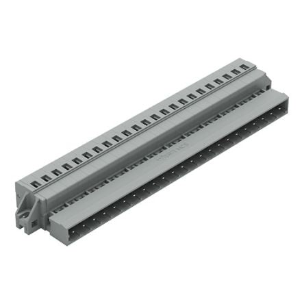 WAGO 231 Series Pluggable Connector, 23-Pole, Male, 23-Way, Snap-In, 12A [231-623/019-000]; 278-1000