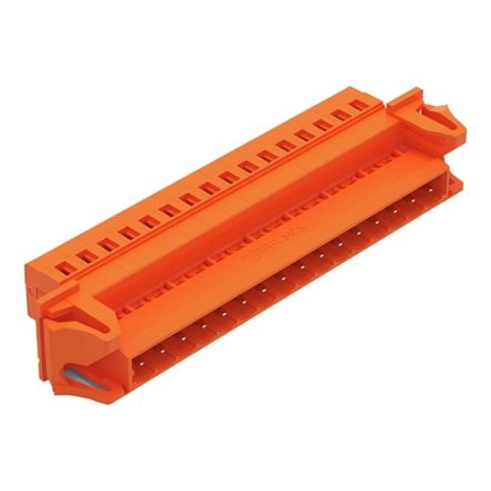 WAGO 231 Series Pluggable Connector, 16-Pole, Male, 16-Way, Snap-In, 12A [231-646/114-000]; 278-1085
