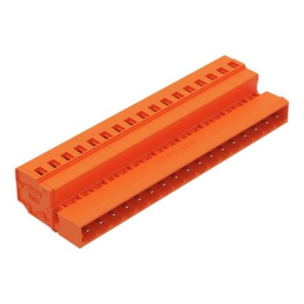 WAGO 231 Series Connector, 15-Pole, Female, 15-Way, DIN Rail, Panel Mount, 15A [231-647/018-000]; 278-1087