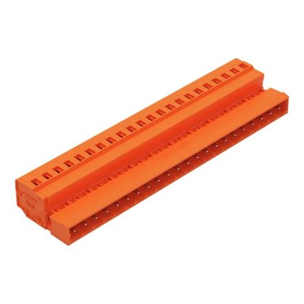 WAGO 231 Series Pluggable Connector, 22-Pole, Male, 22-Way, Feed Through, 15A [231-652]; 278-1102