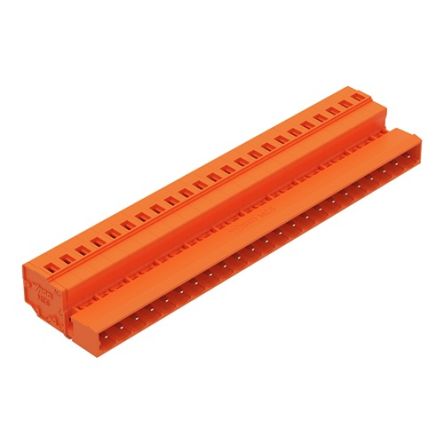 WAGO 231 Series Connector, 23-Pole, Male, 23-Way, Snap-In, 12A [231-653/018-000]; 278-1107