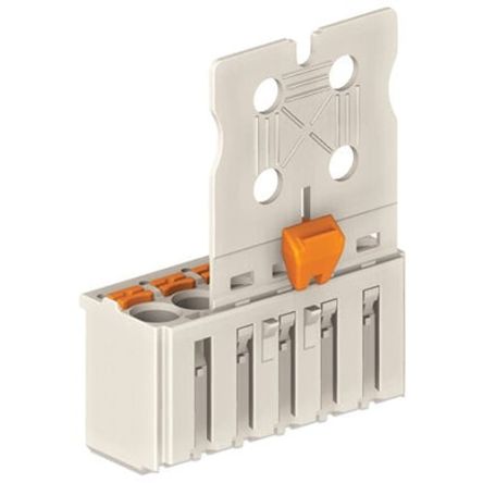 WAGO 2092 Series Pluggable Connectors, 5-Pole, Female, 5-Way, Plug-In, 16A [2092-1105/002-000]; 278-1671