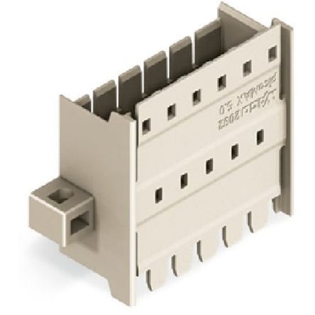 WAGO Panel Feedthrough Connector Male 6-Position, 2092-1636/024-000 [2092-1636/024-000]; 278-1784
