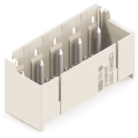 WAGO 2092 Series Straight PCB PCB Header, 5 Contact(s), 7.5 mm Pitch, 1 Row(s), Shrouded [2092-3405]; 278-1815