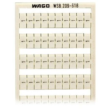 WAGO, 209 Marker Card for use with  for use with Terminal Blocks [209-618]; 278-2014